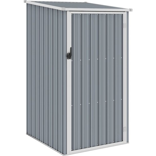 VidaXL Vrtna lopa siva 87x98x159 cm pocinkano jeklo Slike