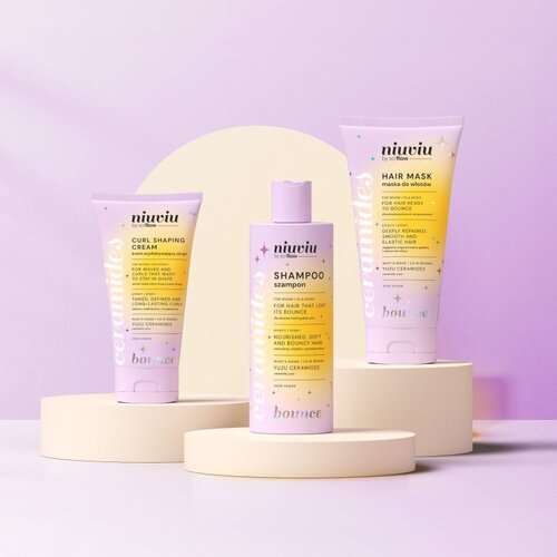 SoFlow BOUNCE Hair Shampoo With Ceramides &amp;scaron;ampon za či&amp;scaron;ćenje za kovrčavu kosu 300 ml Slike