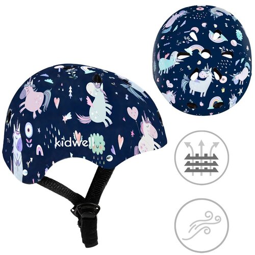 Kidwell Za&amp;scaron;titna kaciga ORIX Plus Unicorn S 48-52 cm Slike