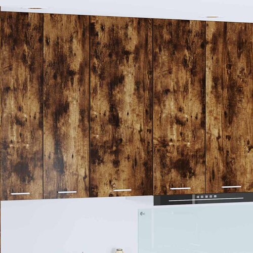 vidaXL Viseći ormarić s policom Riga Dimljeni hrast 40 x 31 x 100 cm Cijene