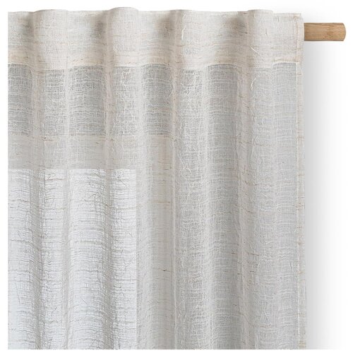Restilo Kremno bela prosojna zavesa 140x270 cm Drimar &amp;ndash; Slike