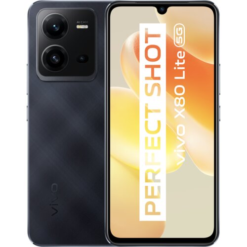 Vivo X80 LITE 8/256GB ČRNA pametni telefon Slike