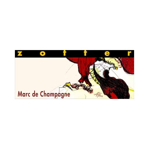 Zotter Schokoladen Bio Marc de Champagne Slike