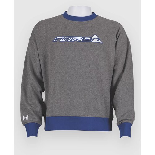 Nitro Vintage Pulover d.heat.grey / n.blu Cene