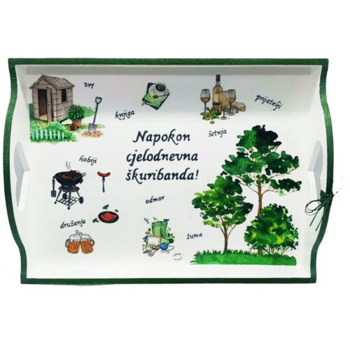  Personalizirani poslužavnik - poklon za mirovinu &Scaron;16222 Cijene