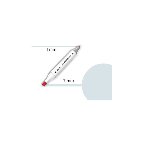 Deli marker sketch BG1 svetlo siva 70801A-BG1 Slike