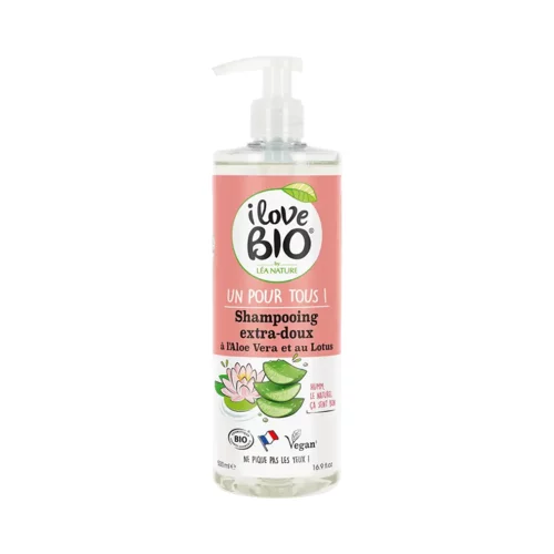 I LOVE BIO BY LEA NATURE Shampoo Aloe Vera & Lotus