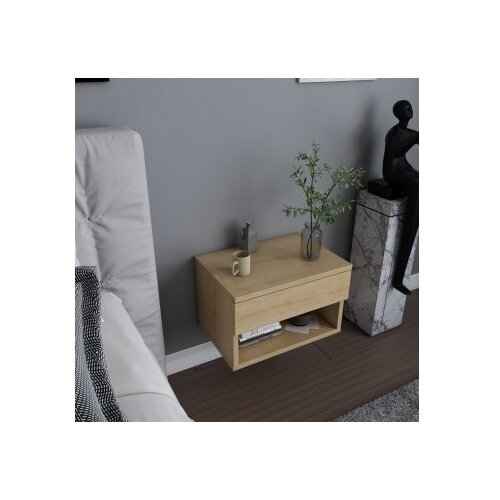 Hanah home Jamot Noćni stočić, 44.6x29x31.9 cm, Braon Slike