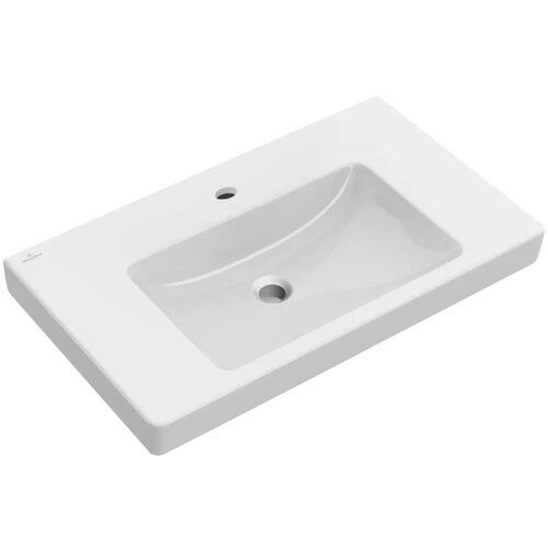 Villeroy Boch 717580R1 Subway 2.0 CeramicPlus 80 x 47,5 cm keramični umivalnik z odprtino za armaturo Cene