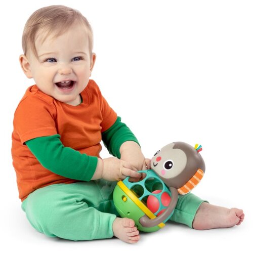 Bright Starts Grab &amp;amp; Giggle Monkey&amp;trade; aktivnostna igrača 6 m+ 1 kos Slike