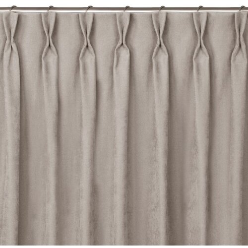  Curtain MILANA color cappuccino style classic flex 7.5 cm with double pleat chenille 140x300 HOMEDE Cijene