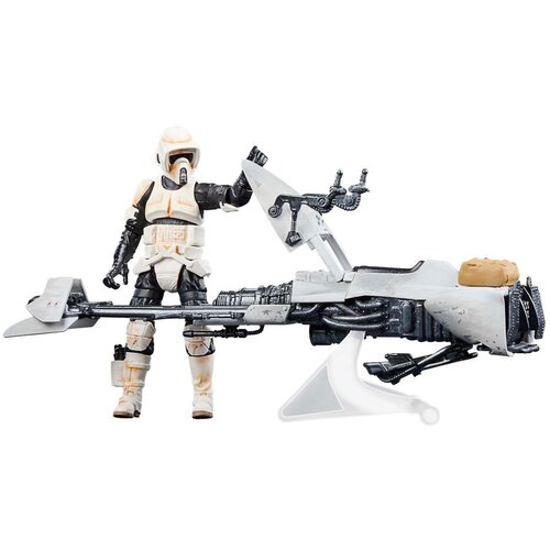Hasbro STAR WARS THE MANDALORIAN SPEEDER BIKE SCOUT TROOPER IN GROGU THE CHILD VINTAGE COLLECTION FIGUR, (21255824) Slike
