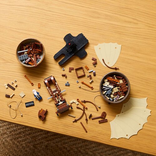 Lego ICONS 10363 Letalni stroj Leonarda da Vincija, (21681161) Slike