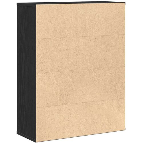 VidaXL Regal za knjige crni hrasta 60x24x76,5 cm od konstruiranog drva Slike