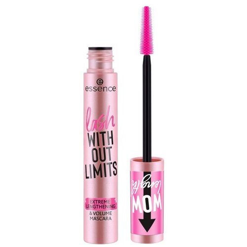 Essence Lash Without Limits Extreme Lengthening &amp;amp; Volume Mascara maskara za podalj&amp;scaron;anje in volumen trepalnic 13 ml Odtenek 01 ultra black Slike
