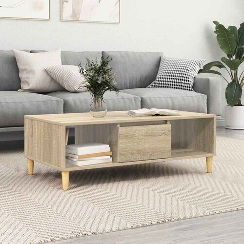  Kava Stol Sonoma hrast 102 x 55 x 35 cm Konstruirano drvo Cijene
