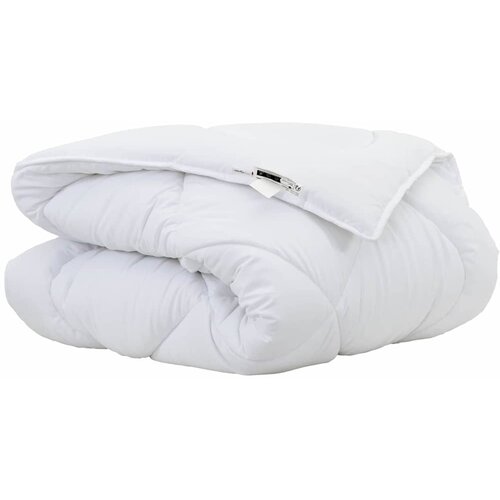 VidaXL Zimska posteljnina Bela 240 x 222 x 5 cm Poliester, (5000147358) Slike