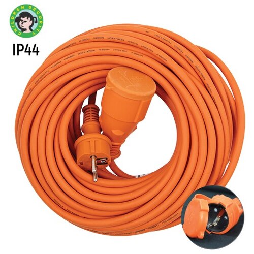 Mitea_Electric Priključnica narandžasta PM-MOT-30m-2 DZ IP44 ~250V 3x1.5 16A max. 3680W H05RR-F GUMIRANI prenosna za kosilicu GEL-020A Cene
