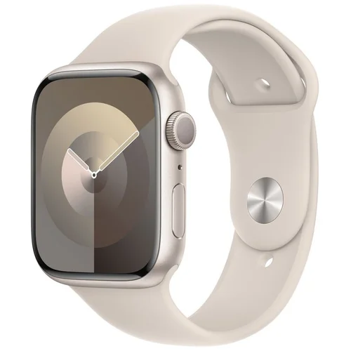 Apple Watch Series 9 41mm Starlight AC Starlight SB (M-L), (MR8U3QCA)