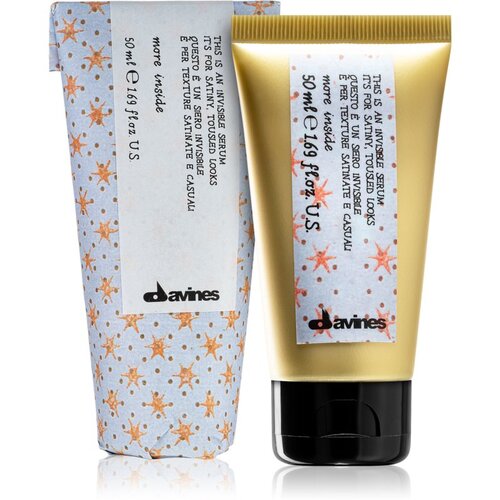 DAVINES More Inside Invisible Serum serum za kosu za prirodno učvr&amp;scaron;ćivanje 50 ml Slike
