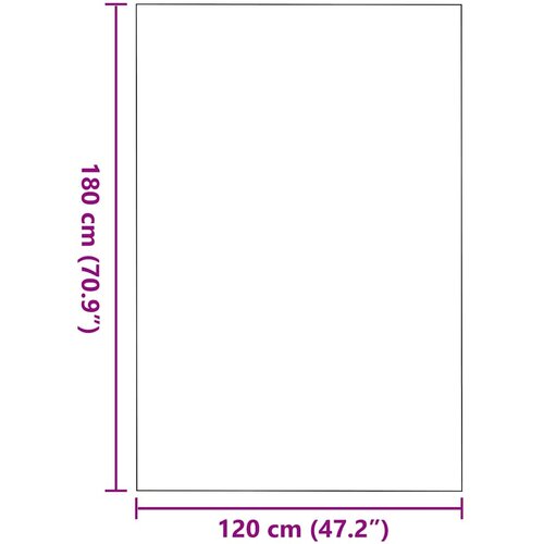  Otirač Crna 120 x 180 cm 100% poliamid Slike