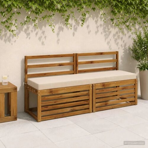  Jastučić za klupu SOEST 100% poliester Krem 150 x 40 x 8 cm - Krem 150 x 40 x 8 cm Melange Cene