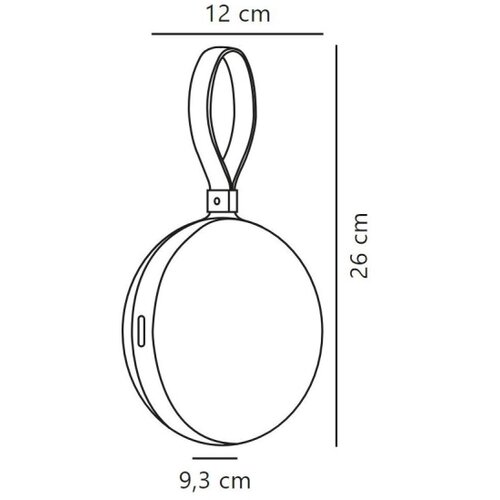 Nordlux LED prigu&amp;scaron;iva spoljna prenosna svetiljka BRING TO-GO LED/1W/3,7V IP54 Slike