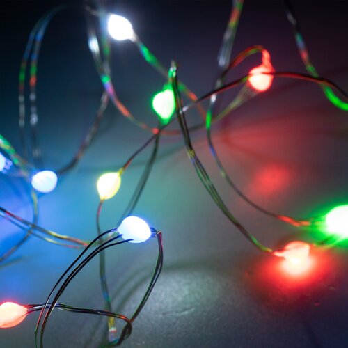 Home lampice za božićno drvce sa 100 raznobojnih LED dioda Slike