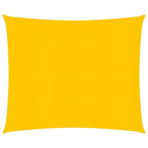 vidaXL Senčno jadro 160 g/m² kvadratno rumeno 4x4 m HDPE Cene