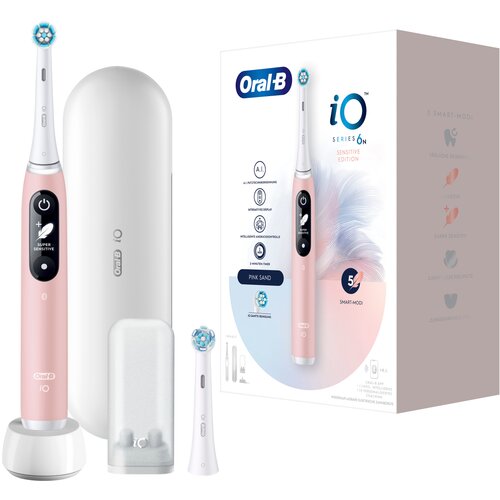 Oral-b iO serija 6 Pink Sand JAS22 za Slike