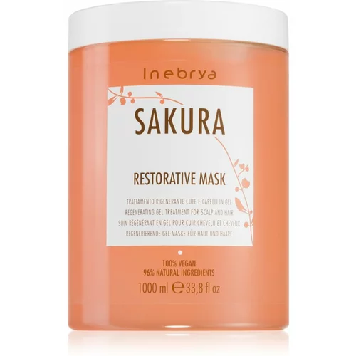 Inebrya Sakura regeneracijska maska za lase 1000 ml