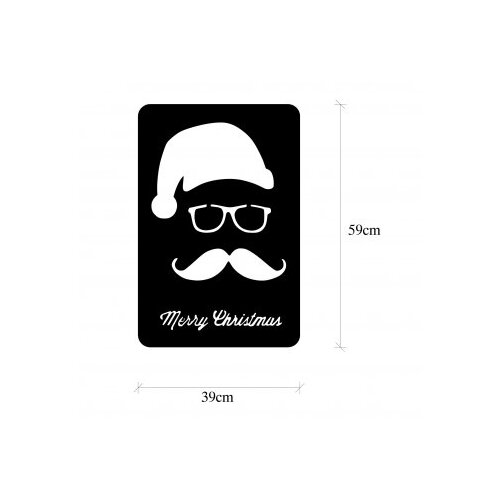 Wallity XMASBLACK 006 Zidna dekoracija Slike