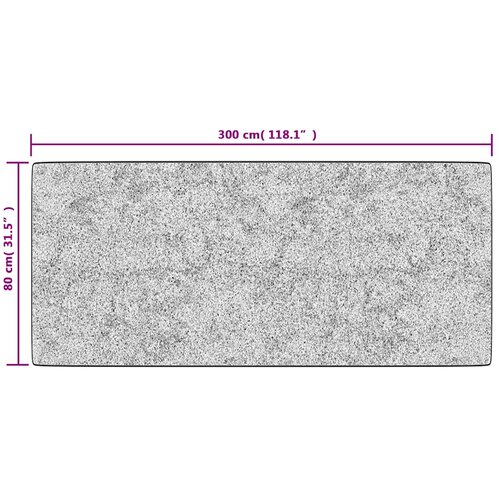  Perivi tepih 80 x 300 cm sivi Slike
