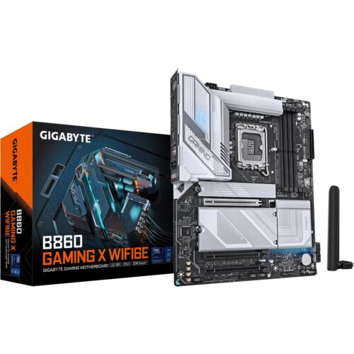 Gigabyte B860 GAMING X WIFI6E ATX motherboard Socket 1851 DP/HDMI/USB4 Slike