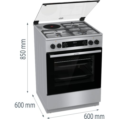 Gorenje kombinovani &amp;scaron;pret GK6C61XC Slike