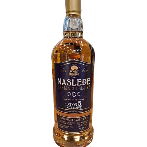 Nasleđe Rakije Nasleđe - Rakija &Scaron;ljiva 5Y 0.7l Cene