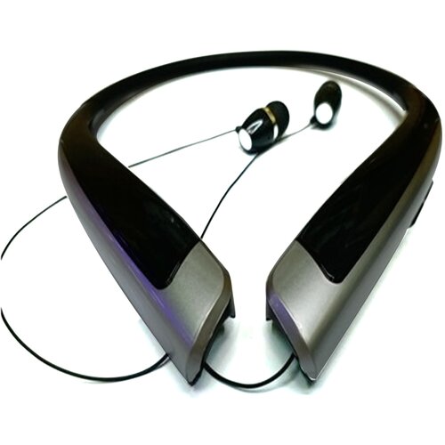 Venisymlis Športne slušalke Bluetooth z ovratnim trakom, mikrofon, zložljive, odporne proti znoju, (22102301) Cene