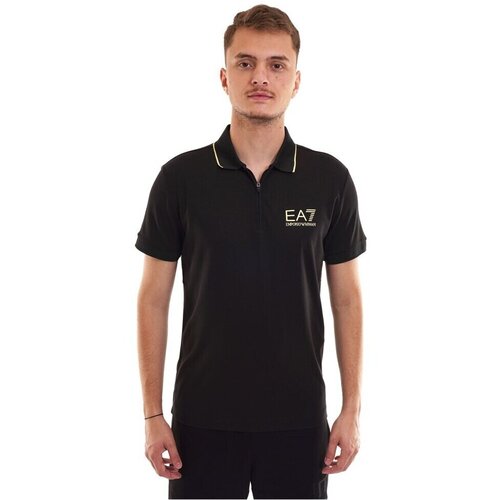 Emporio Armani Polo majice kratki rokavi 7M000669AF13739UC001 Črna Slike