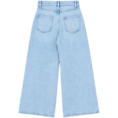 Guess Jeans flare PALAZZO COMFORT DENIM PANTS W/ Modra Slike