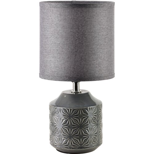 Mondex Namizna lučka keramična LETI 10x14x28,5 cm siva 1 kos, (5000208309) Cene