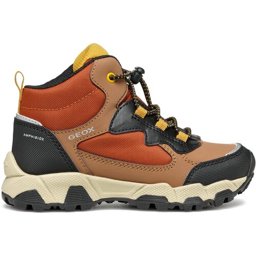 Geox Gležnjarji J Magnetar Boy B Abx J463ZC 050FU C0275 D Rjava Cene