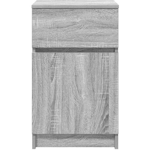 vidaXL Nočna omarica 2 kosa siva sonoma 39x35x65 cm inženirski les Cene