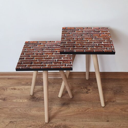 Hanah home set klub stočića 2Shp372, 2 komada, Bordo Cene