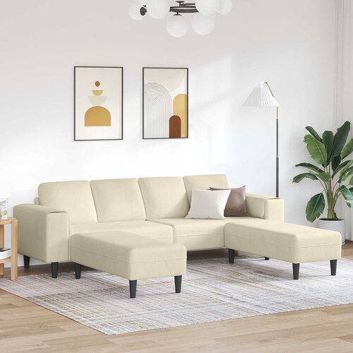 SOFA Krema 250 x 188 x 76 cm Kordura tekstil Cene
