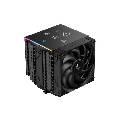 DeepCool Hladilnik za procesor AK620 Digital PRO, 2x 120mm, LCD, črn Cene