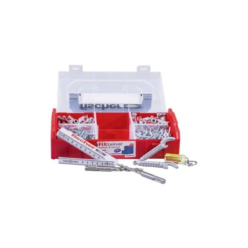 Fischer FIXtainer - drill and plug Slike