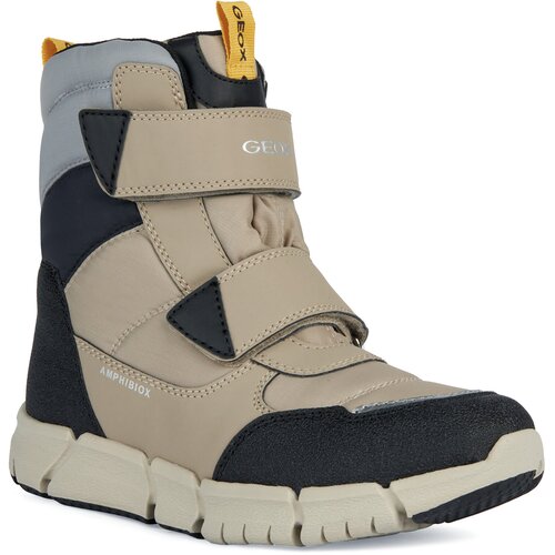 Geox &amp;Scaron;kornji za sneg J Flexyper Boy B Abx J169XC 0FU50 C0015 S Beige/Black Slike