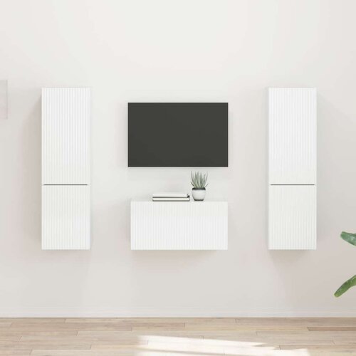 3 pcs Visoki sjaj bijela Cene