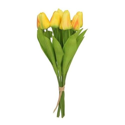  BUKET TULIPANA 35CM ŽUTI PVC Slike