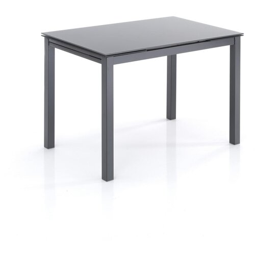 Tomasucci Raztegljiva jedilna miza s stekleno mizno ploščo 70x110 cm – Cene